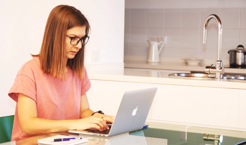 remote work image